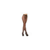 Collant noir nylon ouverture à l'entre-jambes et sur les fesses 